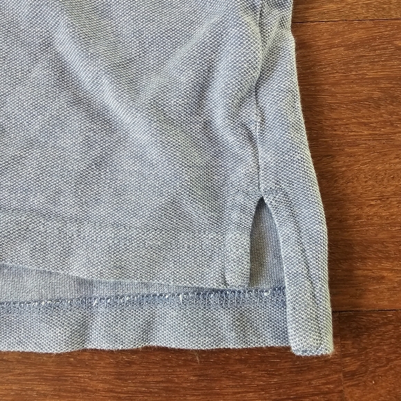 Izod Polo Shirt mens 2XL XXL Blue Preppy Button Up Outdoors Cotton Casual - Picture 5 of 6